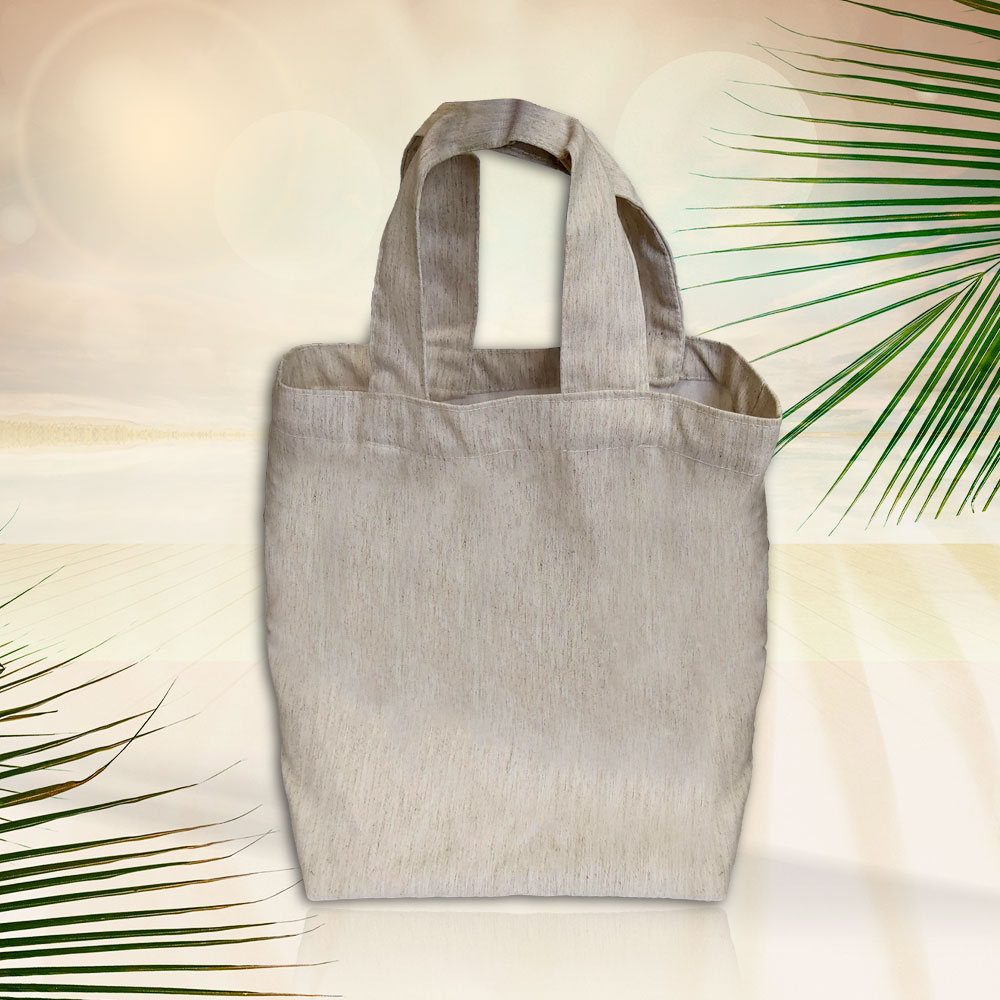 Плажна чанта HRS Collections Summer linen